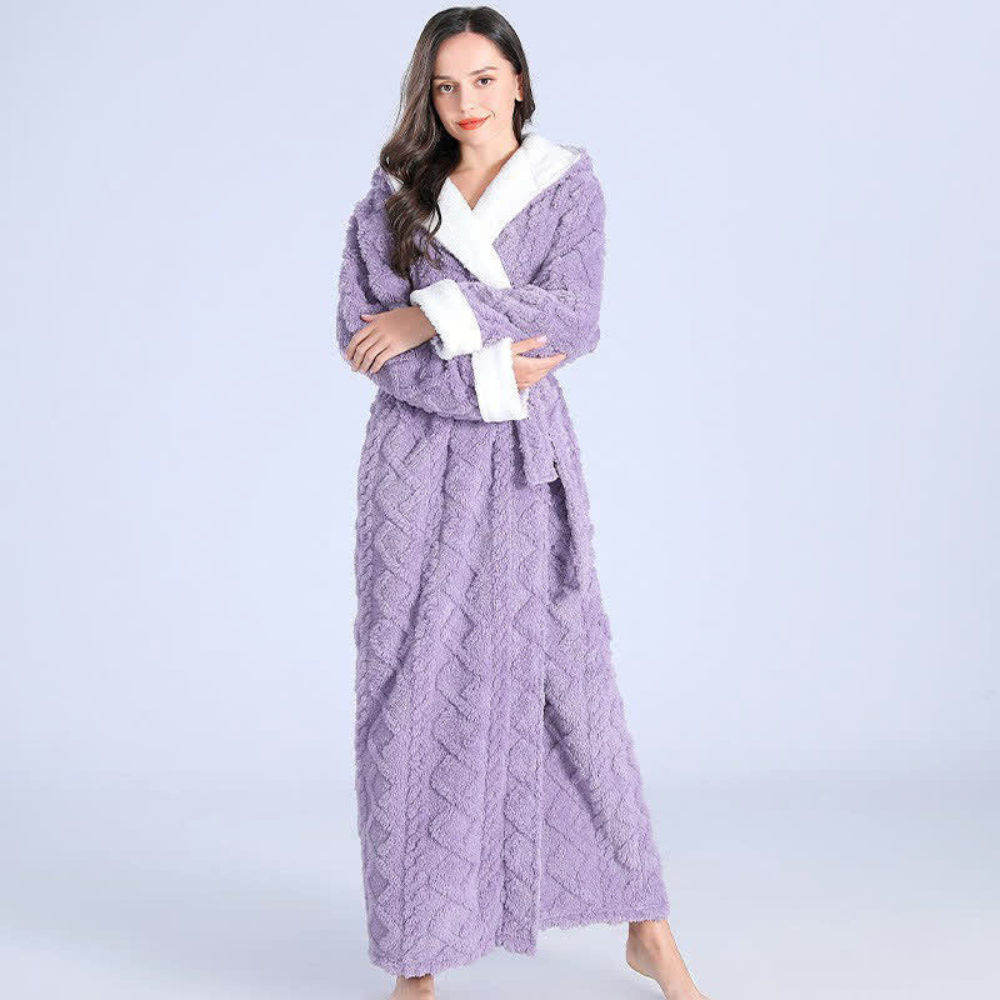 Niki Full Length Hooded Robe for Ultimate Comfort image 3