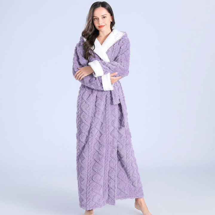 Niki Full Length Hooded Robe for Ultimate Comfort image 3