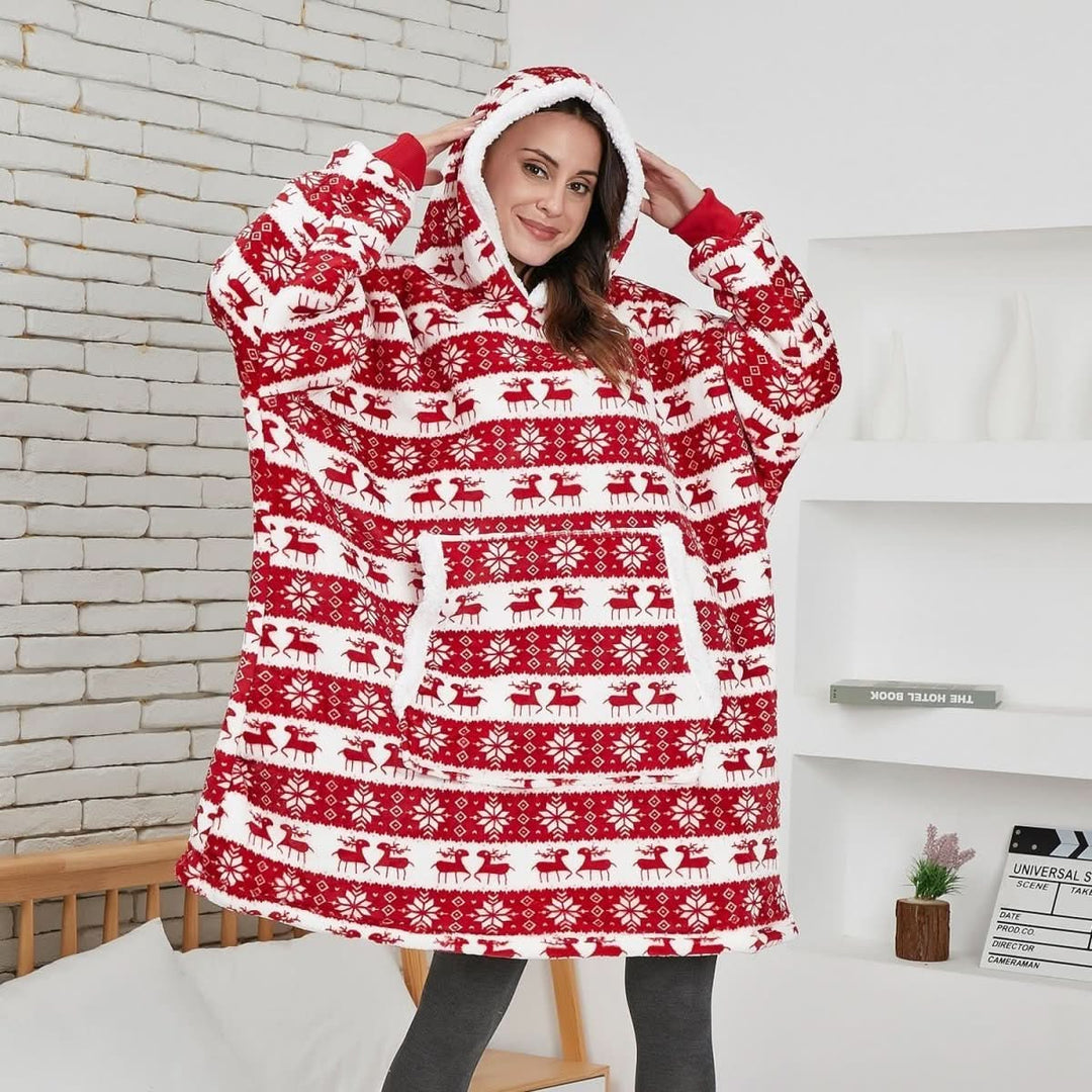 SNUGGOVA Fleece Hooded Blanket for Ultimate Comfort image 8