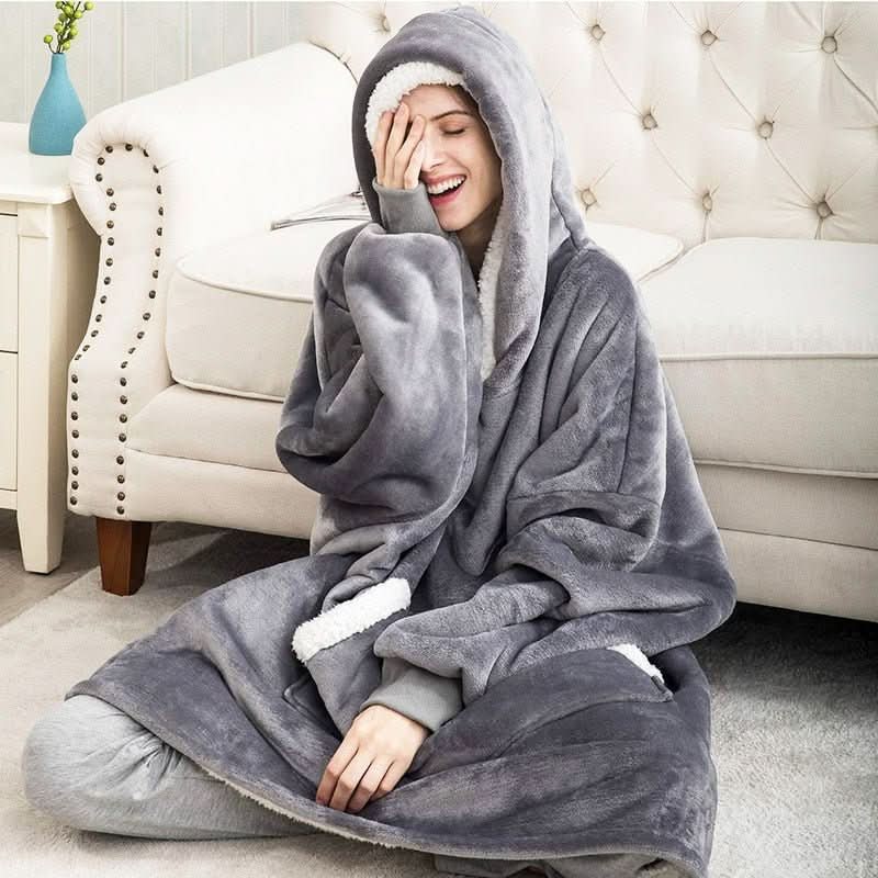 SNUGGOVA Fleece Hooded Blanket for Ultimate Comfort image 2